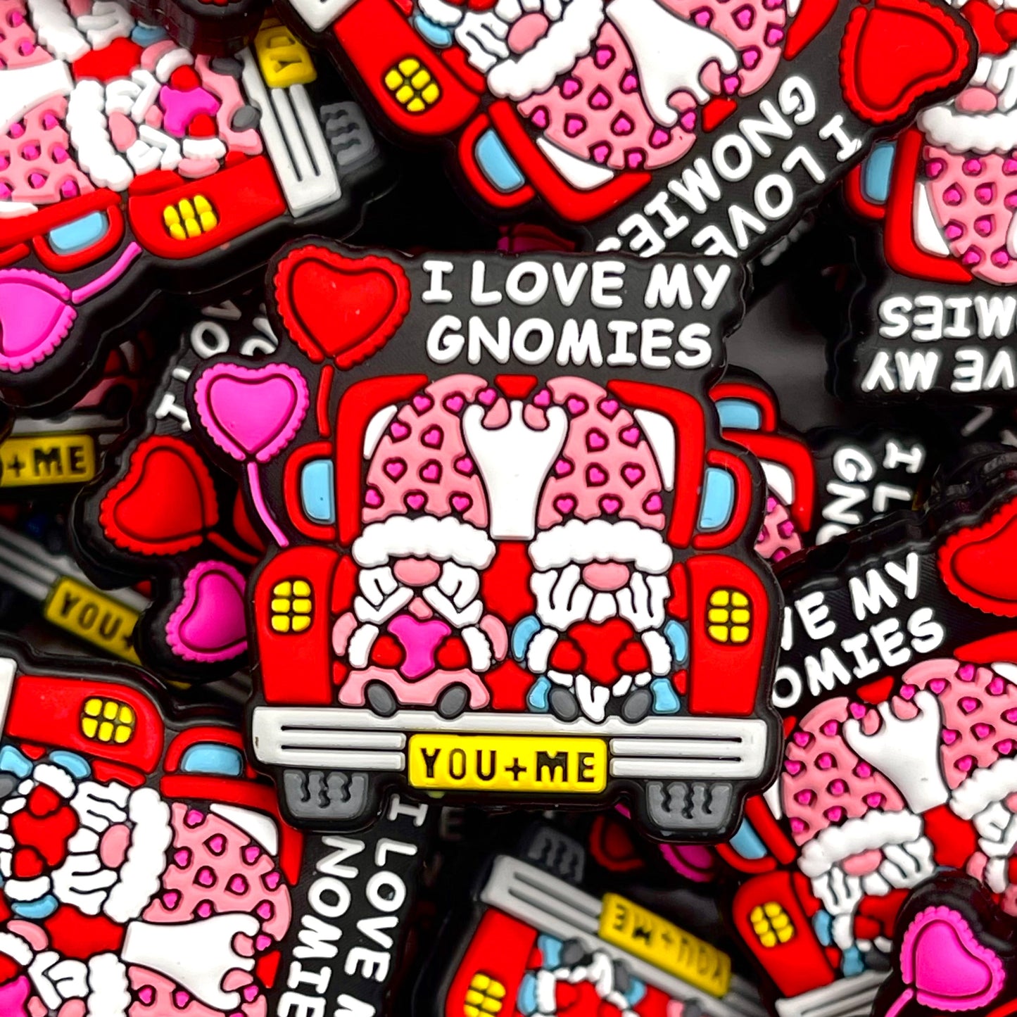 You + Me Silicone Focal Beads