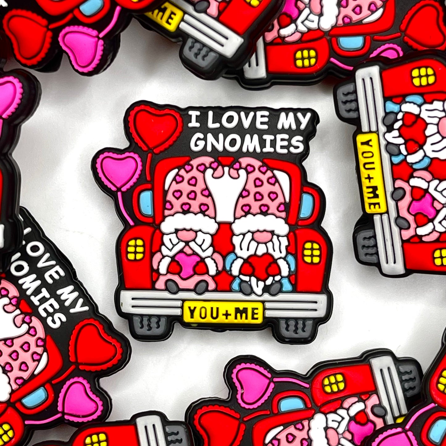 You + Me Silicone Focal Beads