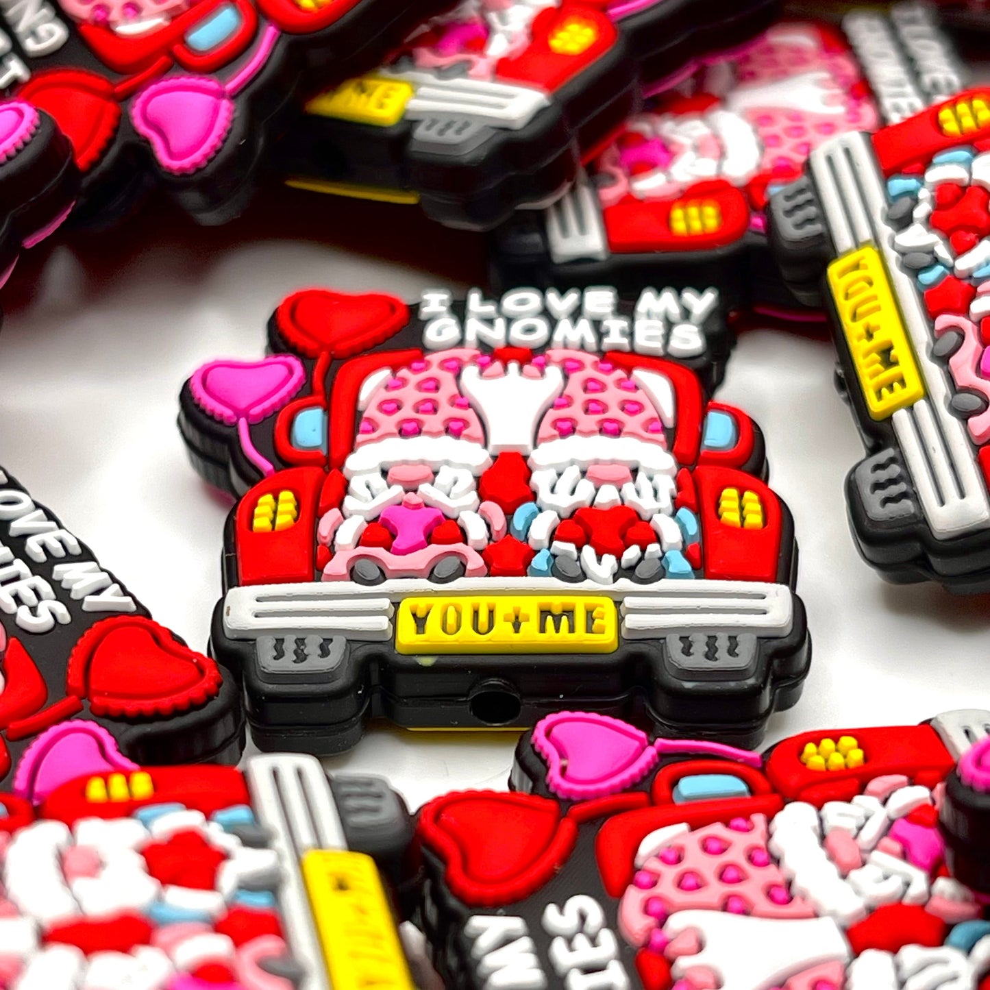 You + Me Silicone Focal Beads