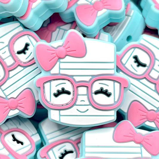 School Days, Cuter Ways Silicone Focal Beads