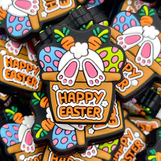 Happy Easter 2.0 Silicone Focal Beads