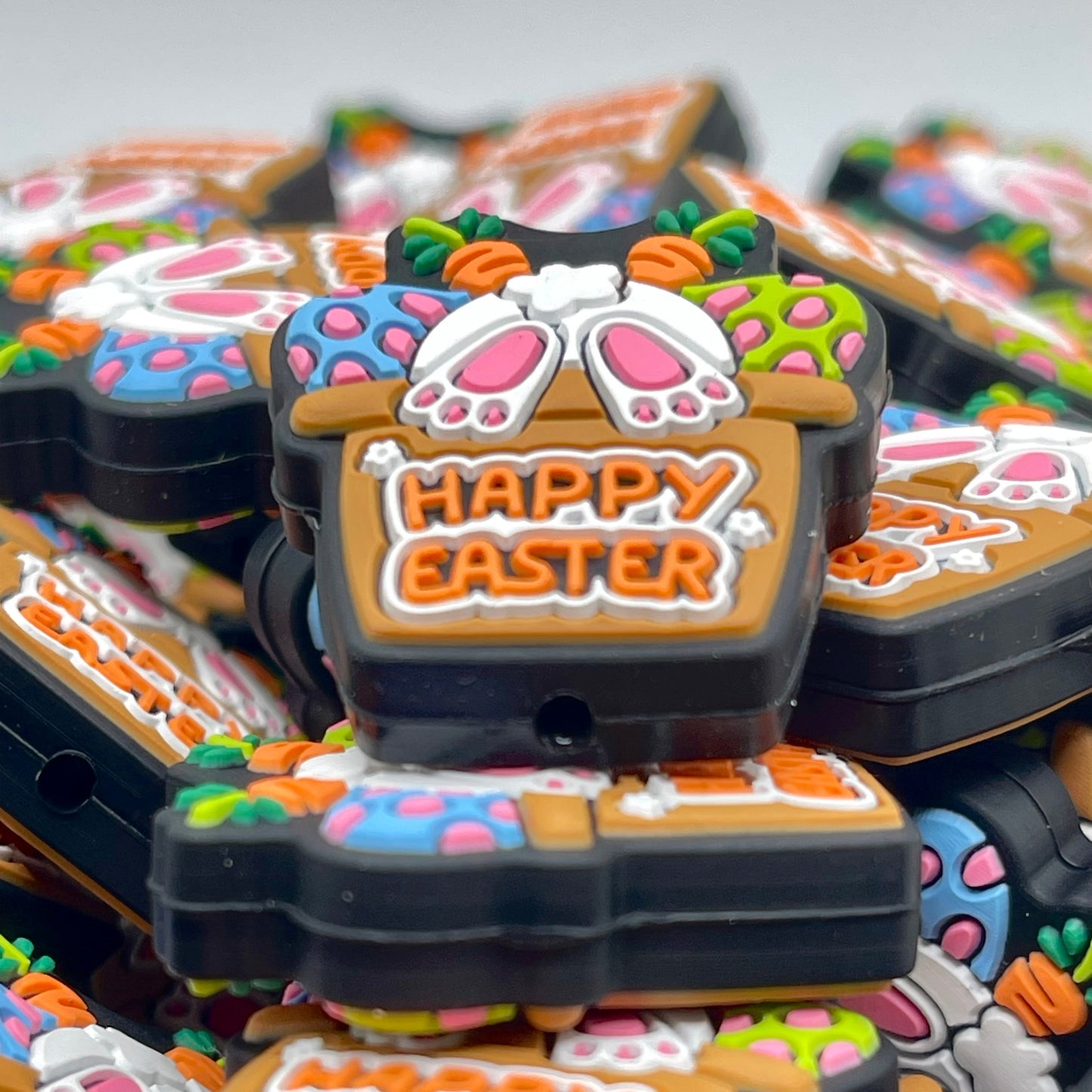 Happy Easter 2.0 Silicone Focal Beads