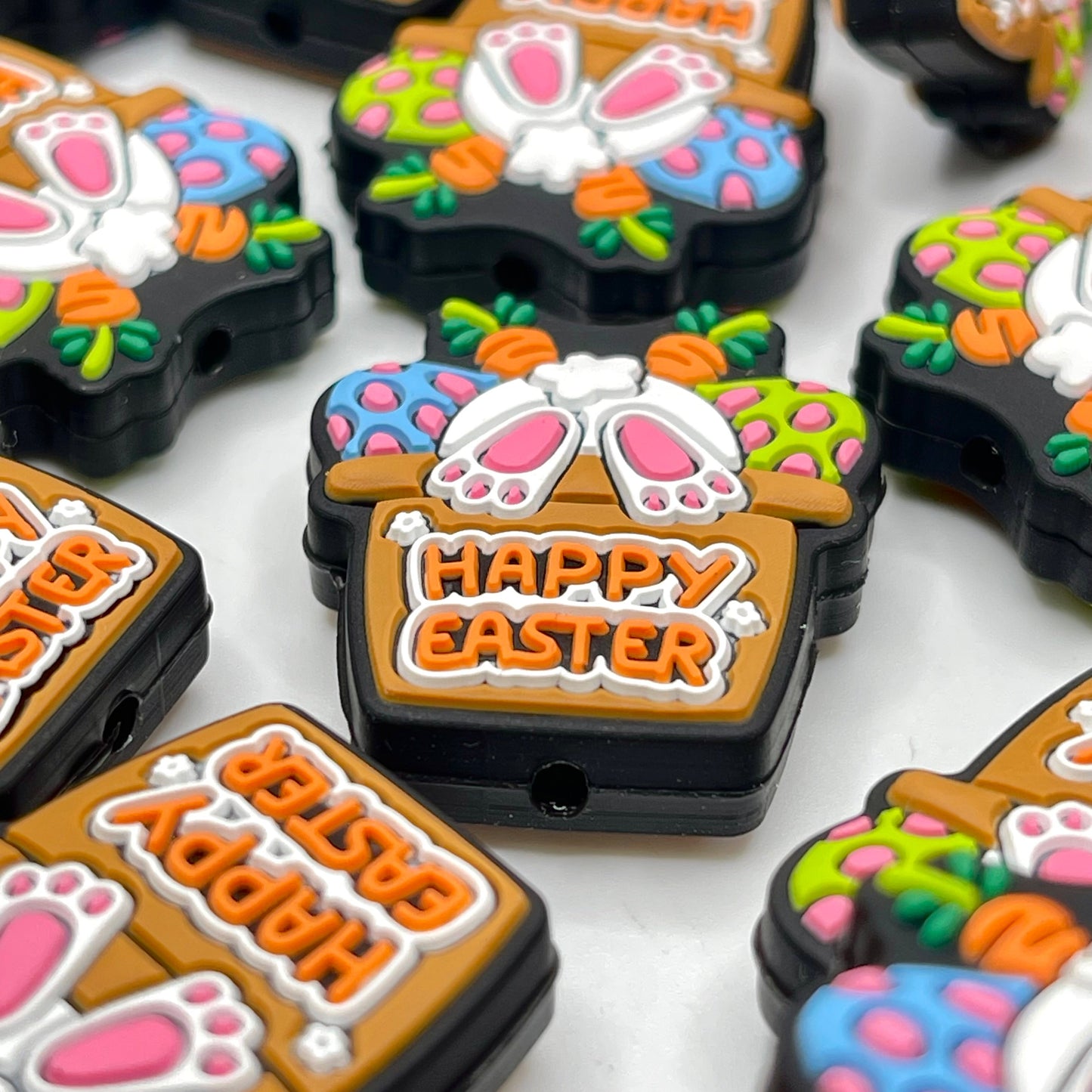 Happy Easter 2.0 Silicone Focal Beads