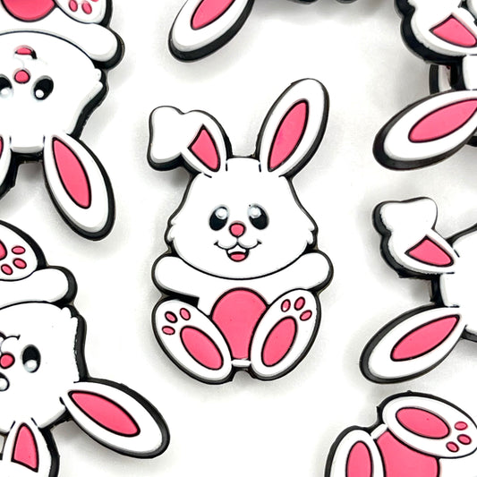 Hops The Bunny 2.0 Silicone Focal Beads