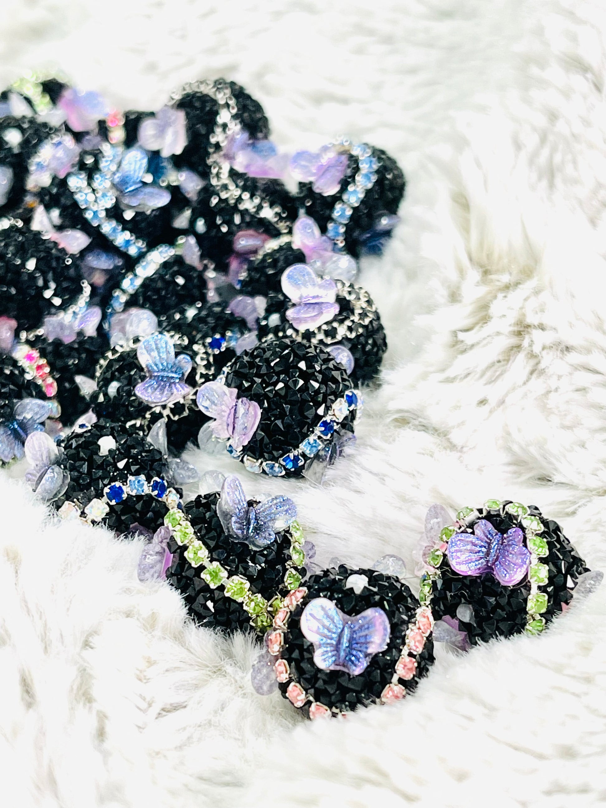 Flutter Acrylic Beads 18mm  Butterfly Beads – Emerald City Beads & Supplies