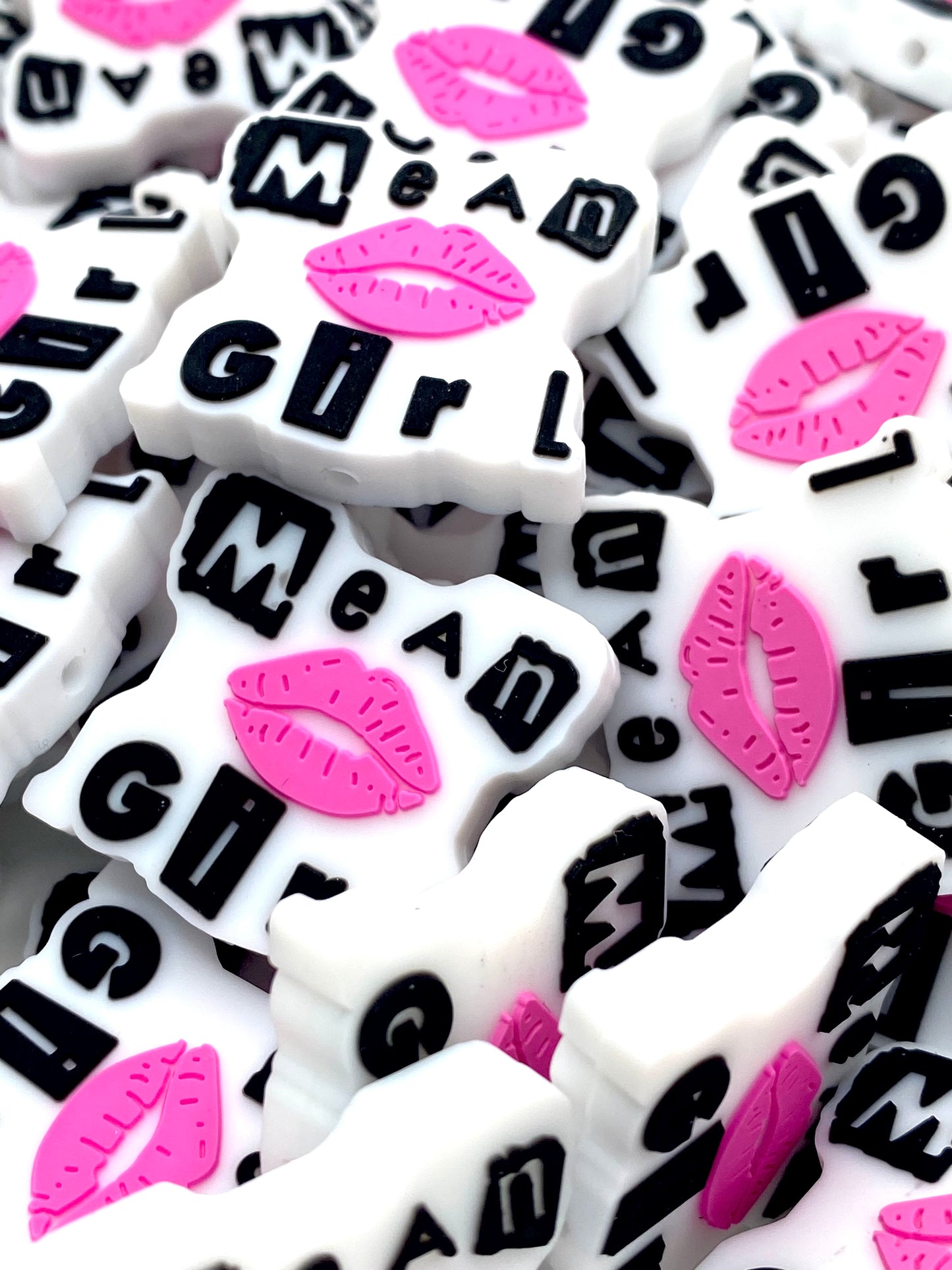 Mean Girl Silicone Focal Beads