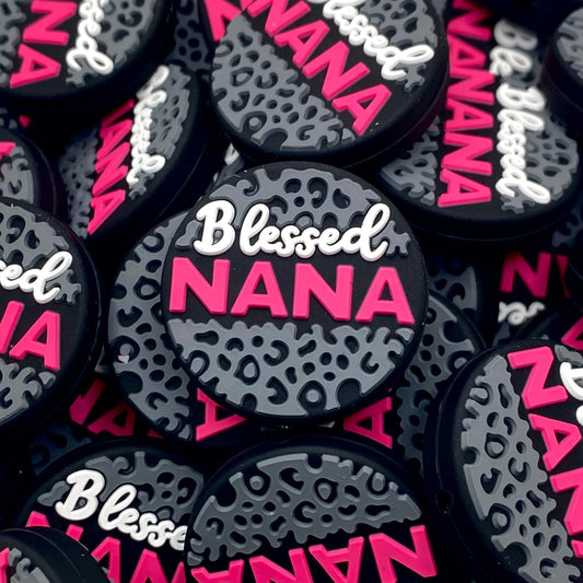 Blessed Nana Silicone Focal Beads