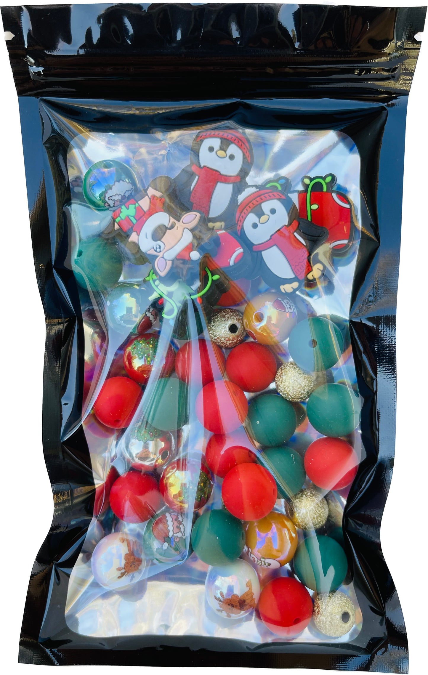 Festive Christmas Bundle | Christmas Beads | Festive | Christmas Gifts | Bubblegum Beads