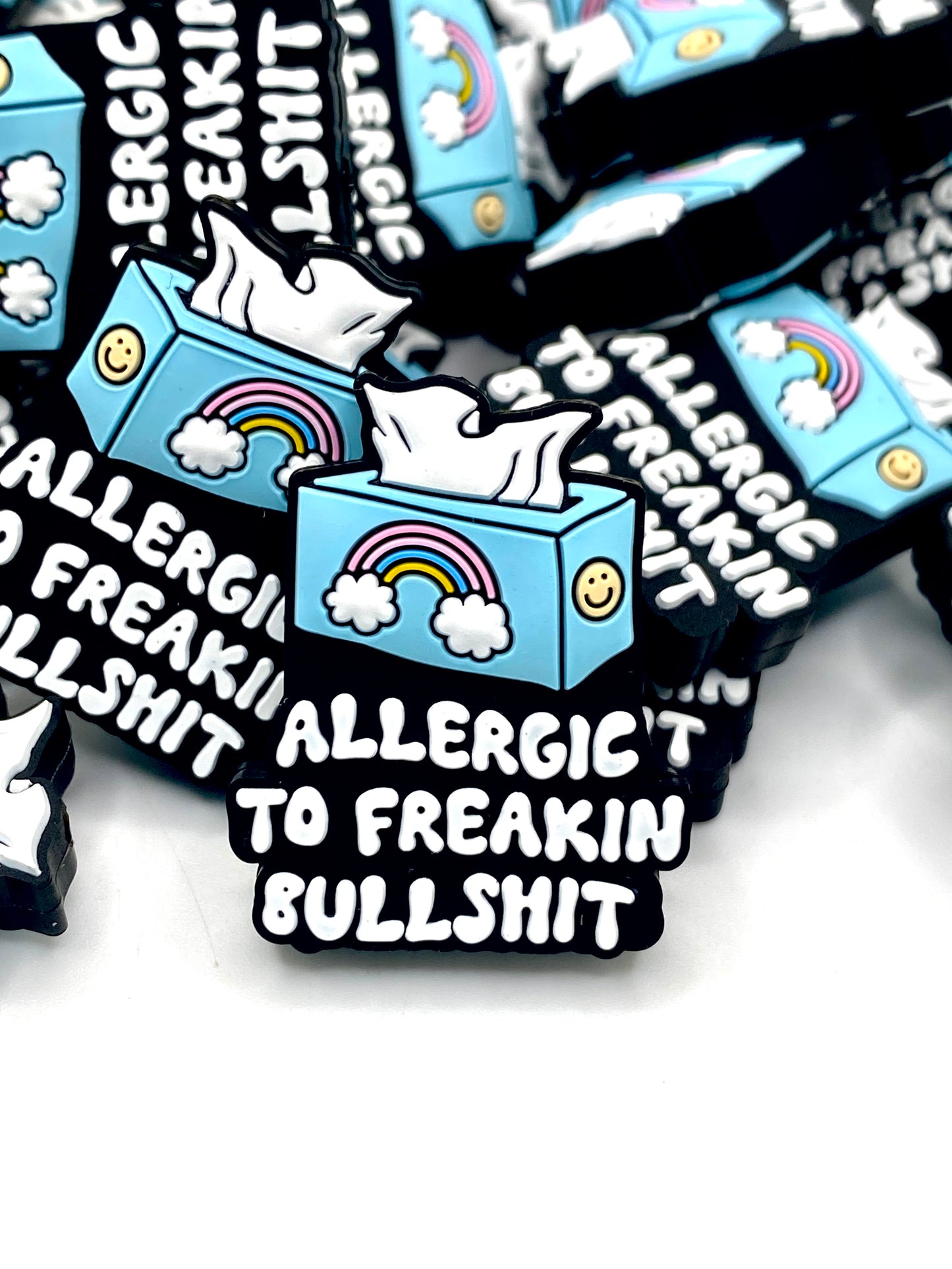 Allergic To Freakin Bullshit 2.0 Silicone Focal Beads