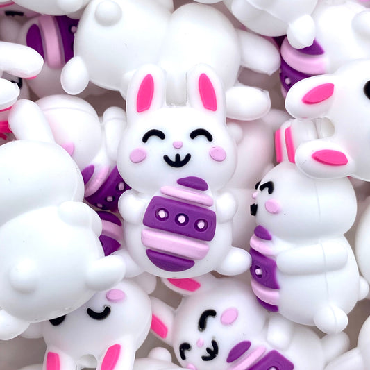 You Are Some Bunny Special 3D Silicone Focal Beads