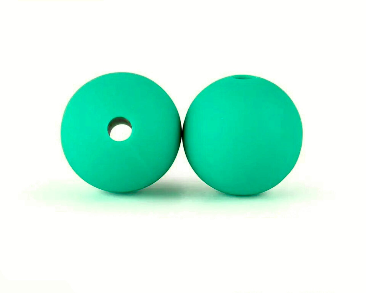 Green G102 Silicone Beads