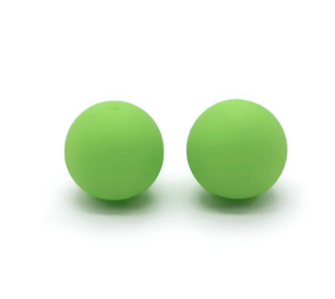 Green G101 Silicone Beads