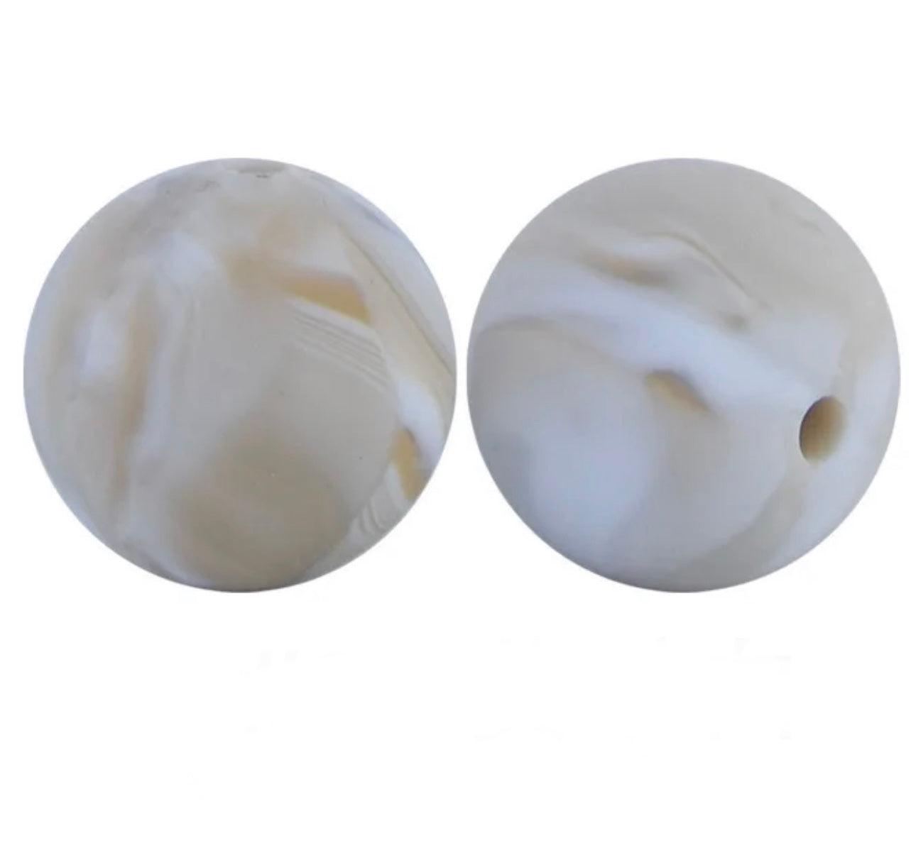 Tan 102 Silicone Beads