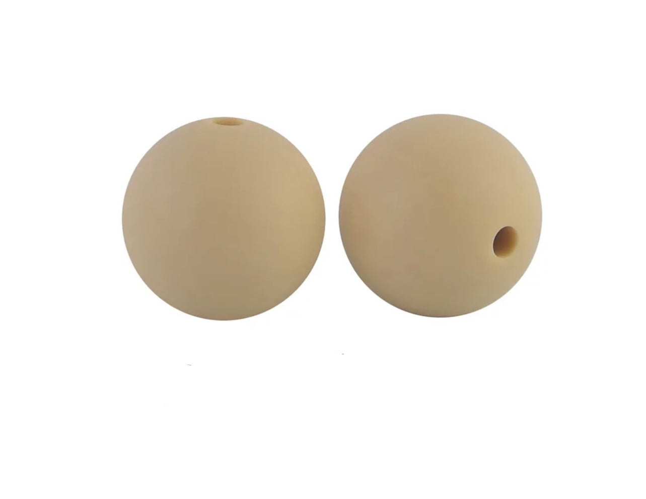 Tan 101 Silicone Beads