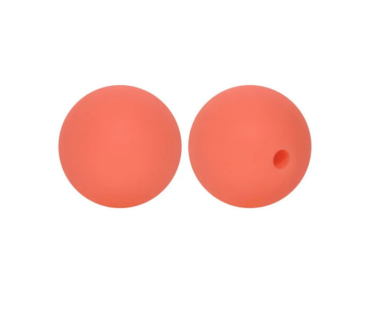 Orange O102 Silicone Beads