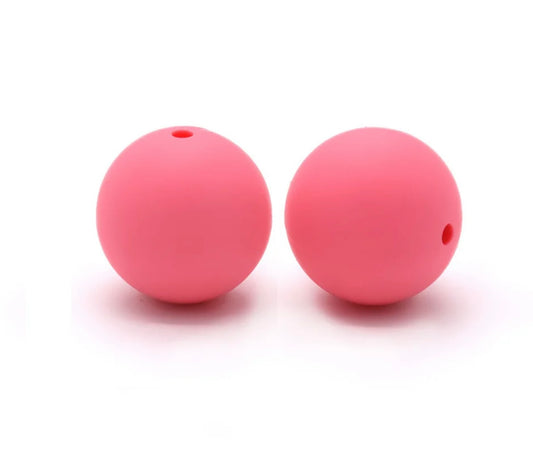 Pink PK101 Silicone Beads