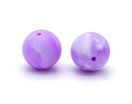 Purple P102 Silicone Beads | Purple Beads | Purple Silicone Beads | Beads for Beaded Pens