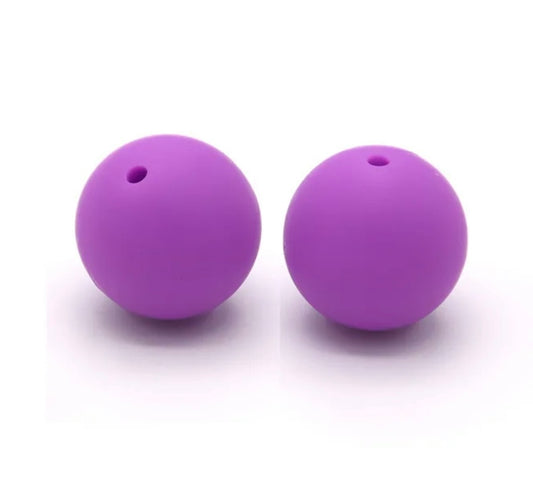 Purple P103 Silicone Beads | Purple Beads | Purple Silicone Beads | Beads for Beaded Pens