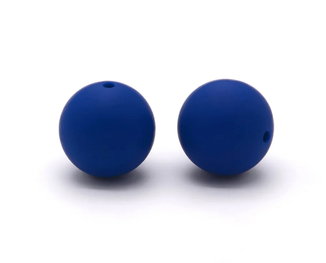 Blue BL104 Silicone Beads