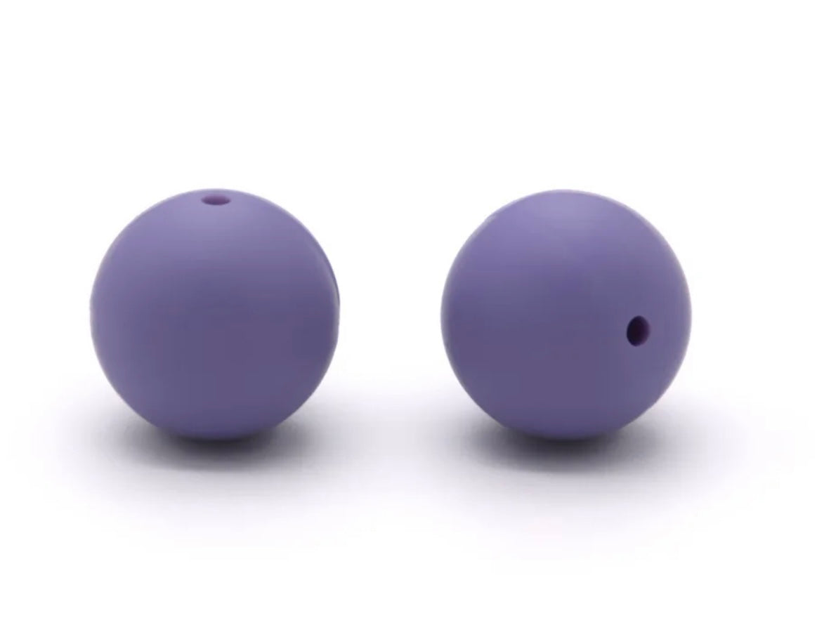 Purple P105 Silicone Beads