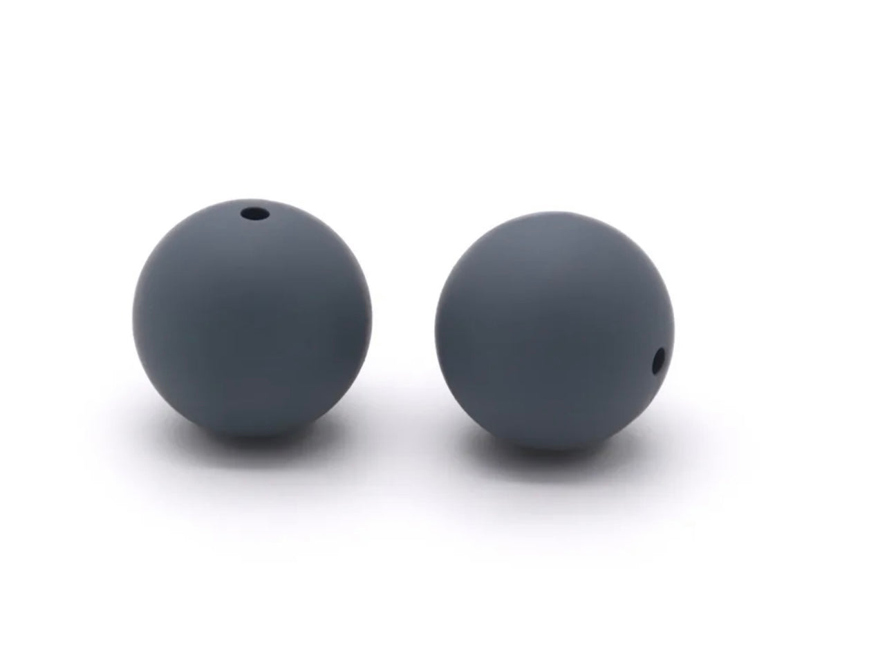 Grey GR103 Silicone Beads