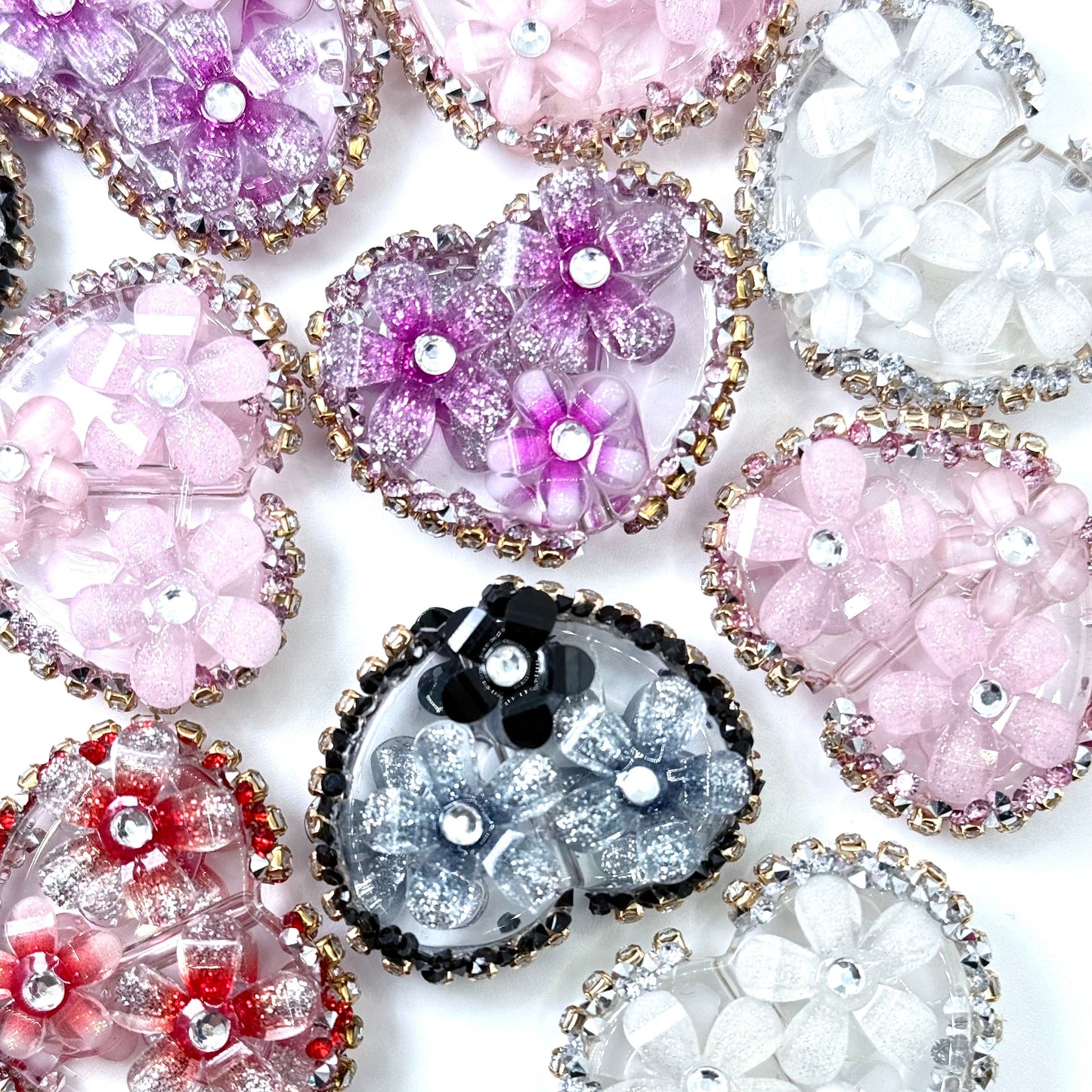 Heart Full of Blooms Fancy Beads
