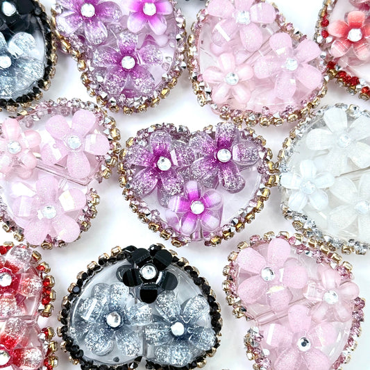Heart Full of Blooms Fancy Beads