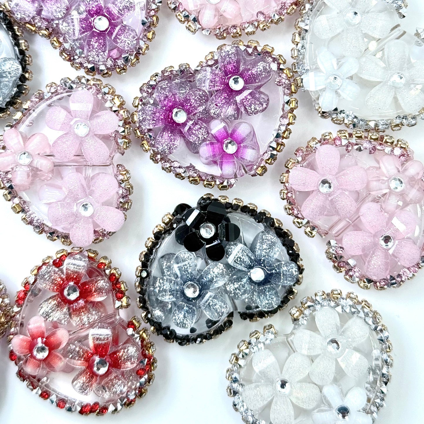 Heart Full of Blooms Fancy Beads