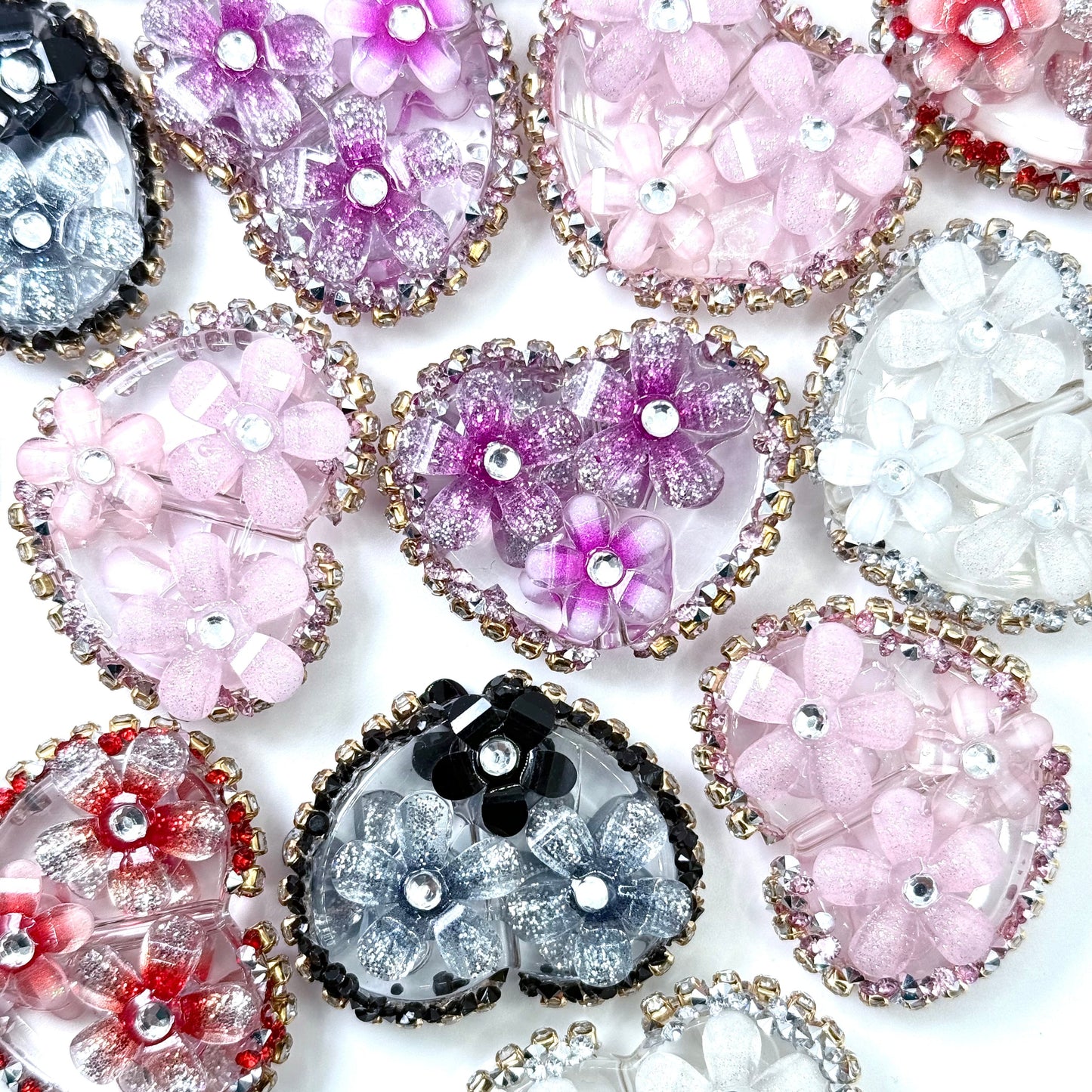 Heart Full of Blooms Fancy Beads