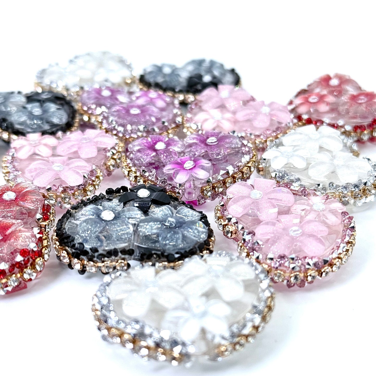 Heart Full of Blooms Fancy Beads
