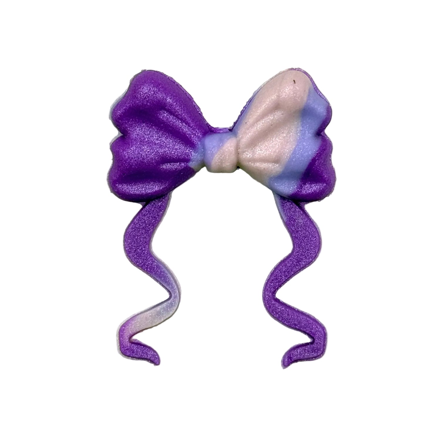 Pretty in Every Shade 3D Bow Silicone Focal Beads