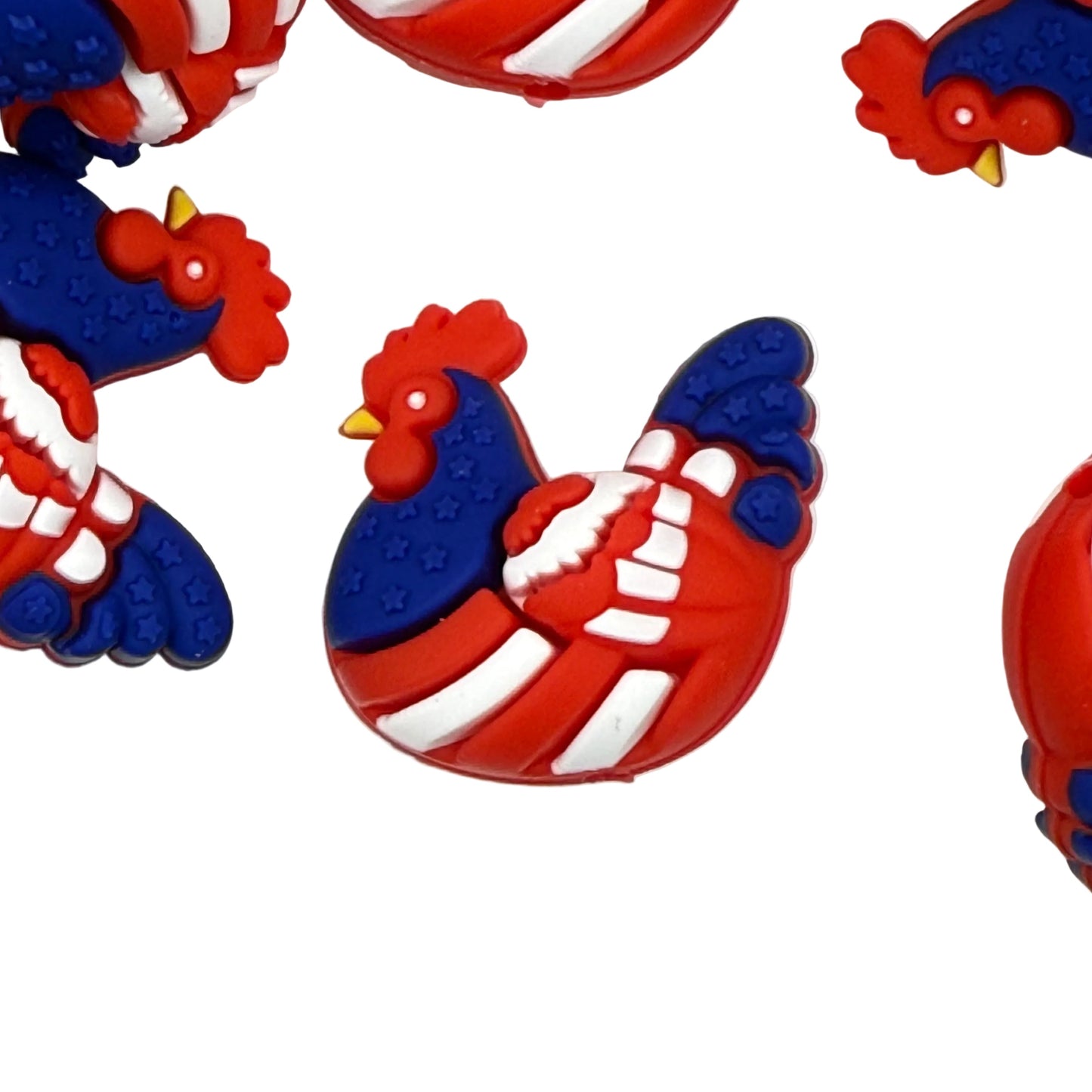 Born to Free-Range 3D Silicone Focal Beads