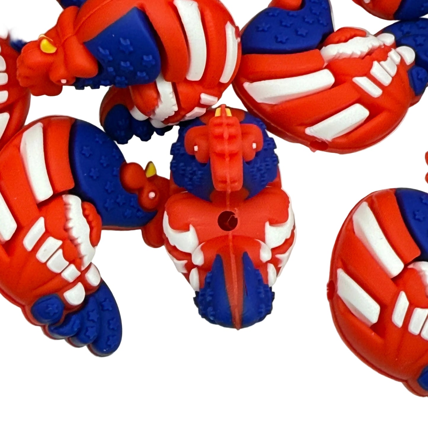 Born to Free-Range 3D Silicone Focal Beads