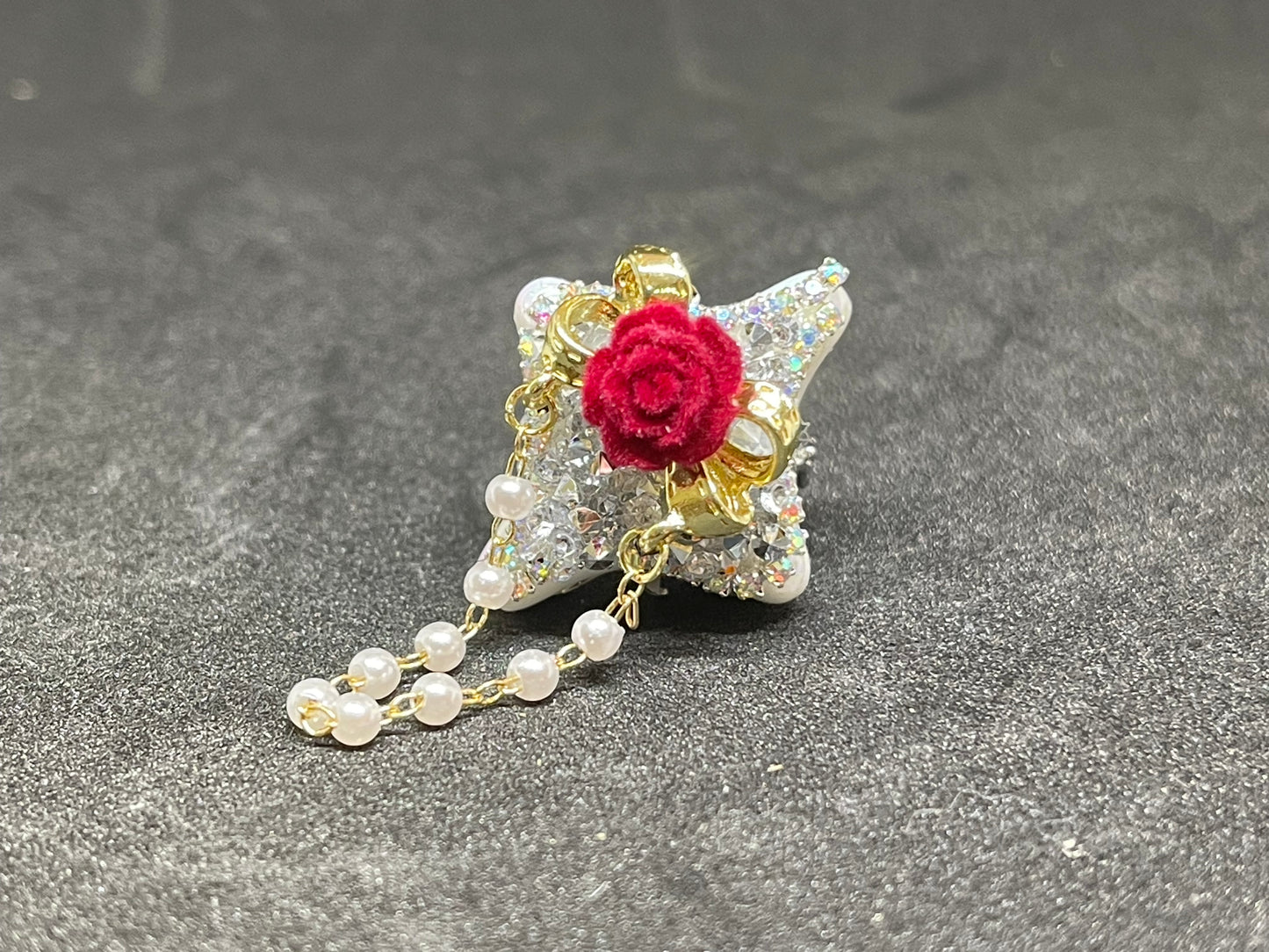 Peace Rose Rhinestone Luxury Beads