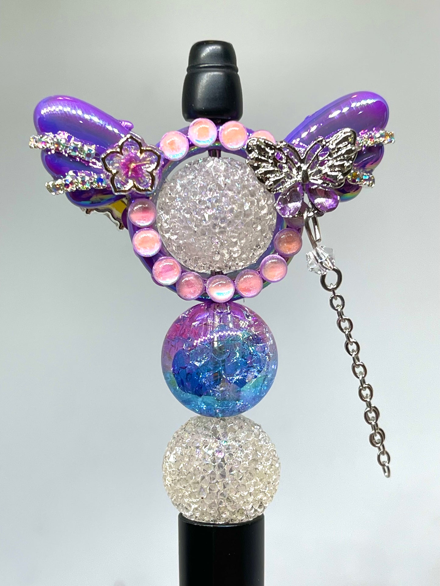 Fancy Butterfly Girl Beads | Wing Shape Luxury beads | Hand Placed Beads | Customer and Colorful Beads
