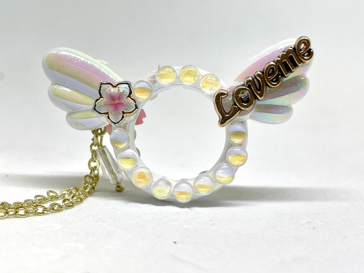 Fancy Butterfly Girl Acrylic Beads