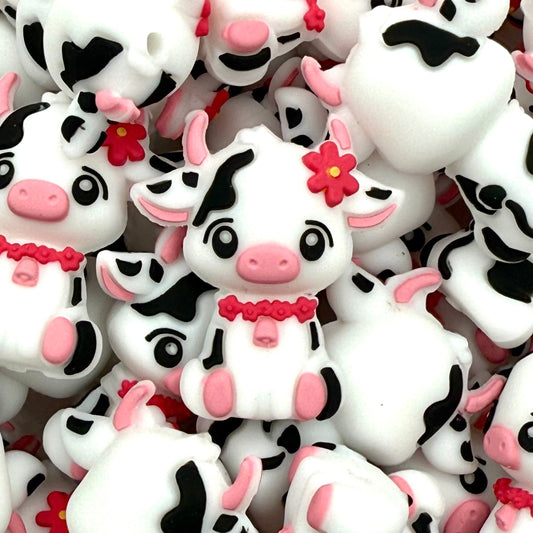 Pasture Princess Energy 3D Silicone Focal Beads
