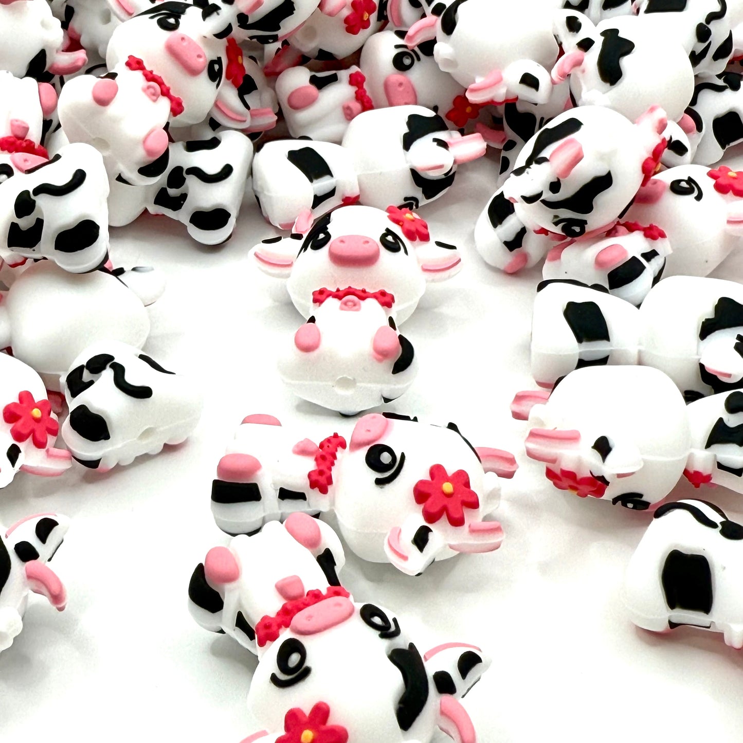 Pasture Princess Energy 3D Silicone Focal Beads