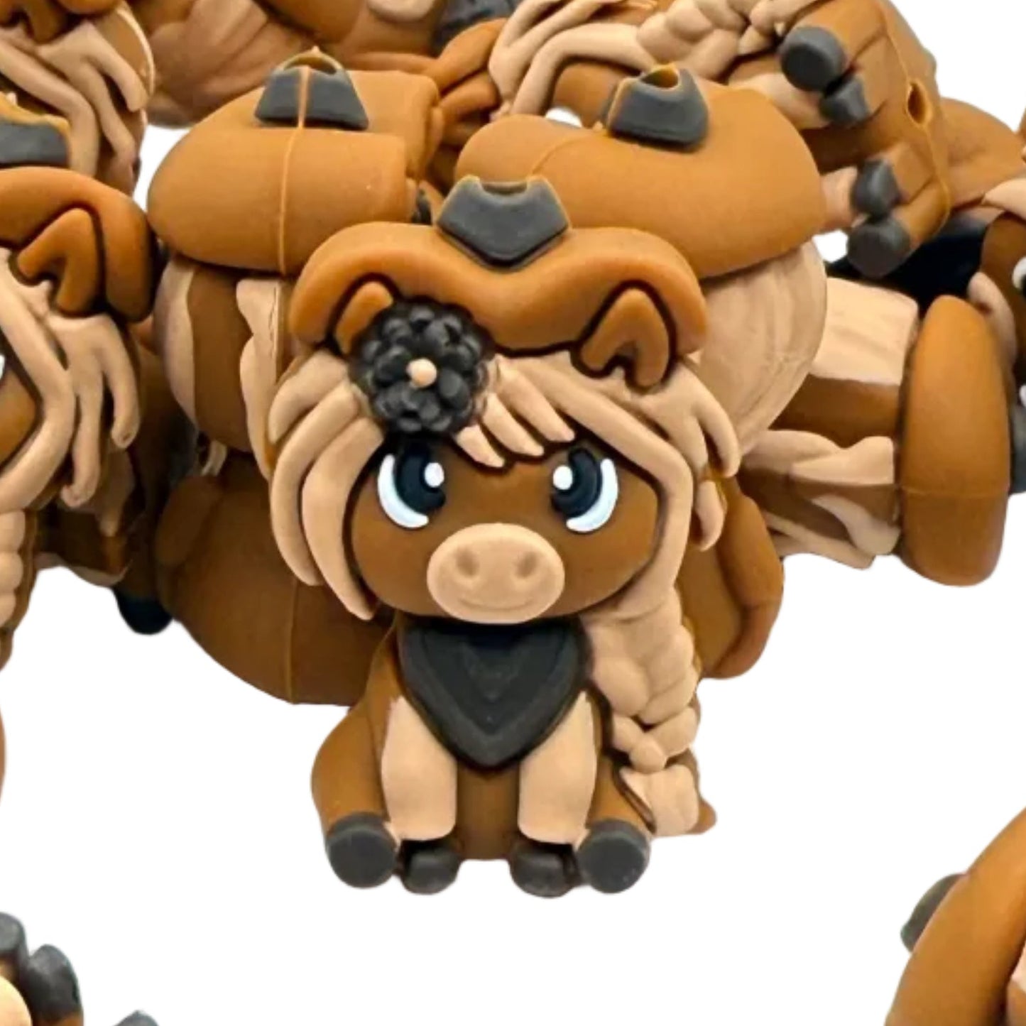 Cute But Country 3D Silicone Focal Beads