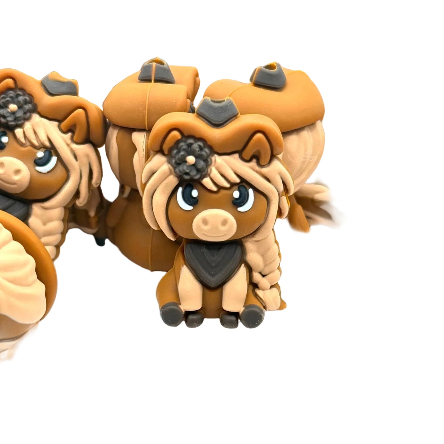 Cute But Country 3D Silicone Focal Beads