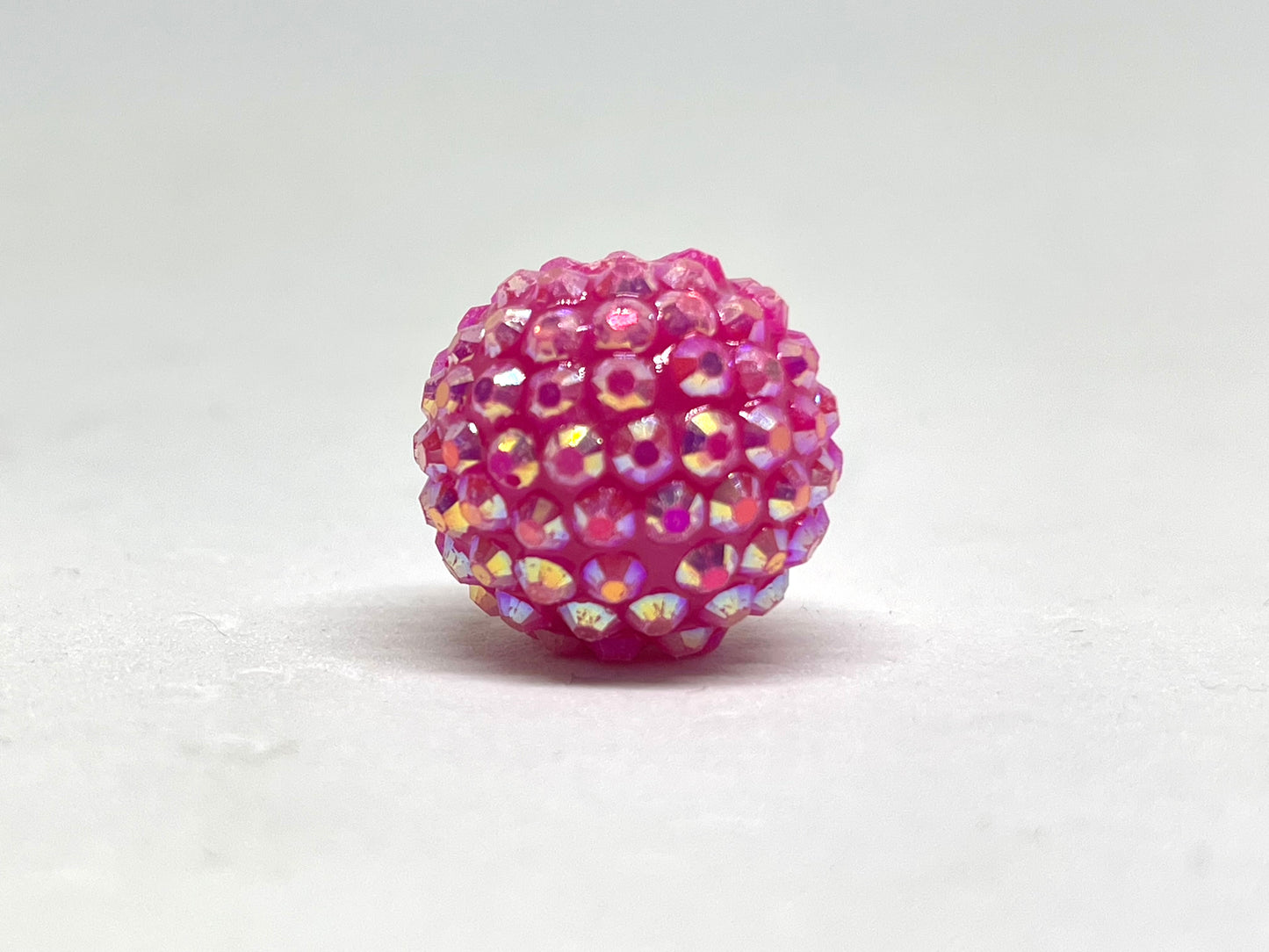 Pink Power Rhinestone Beads