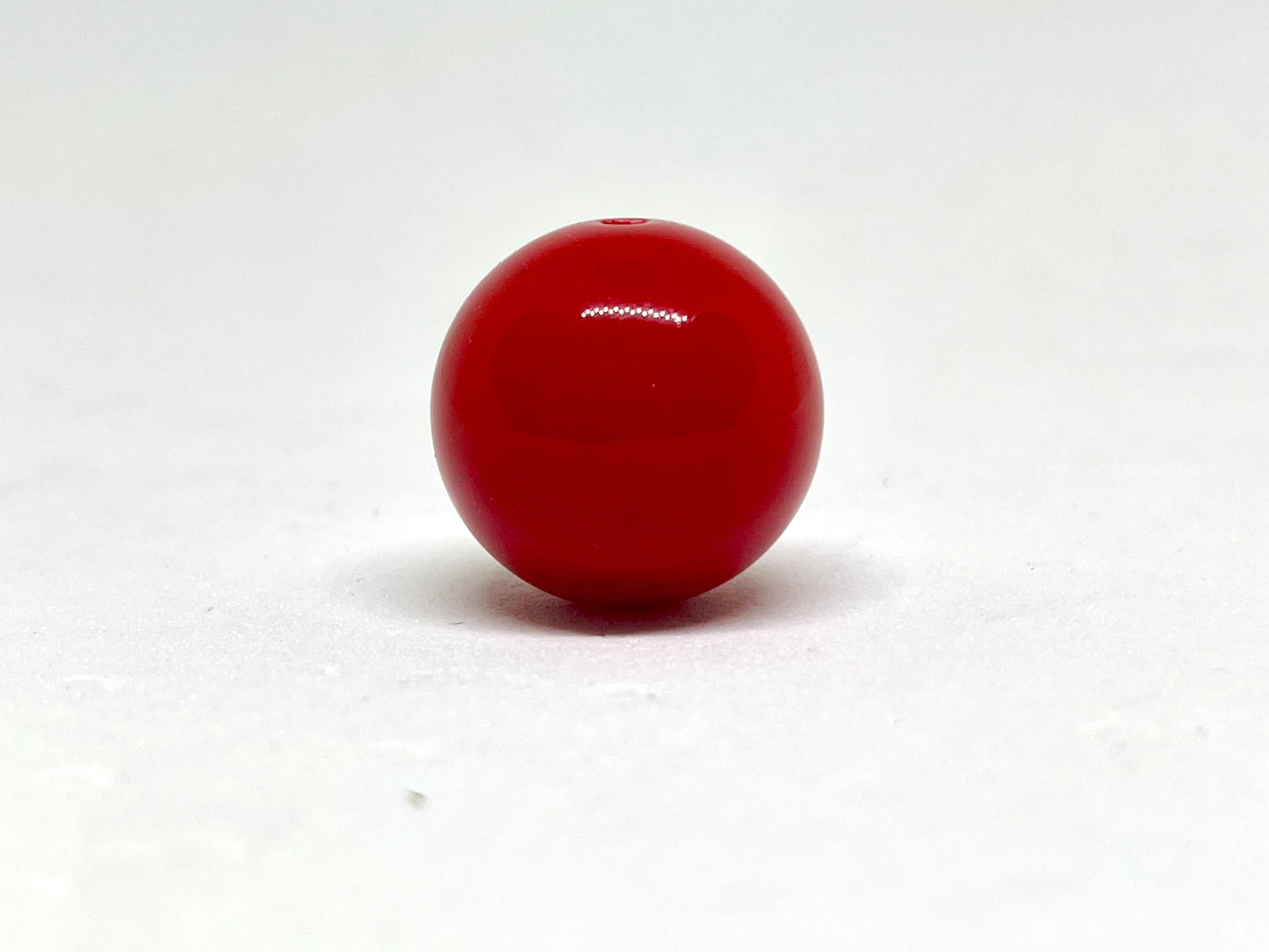 Red Acrylic Beads