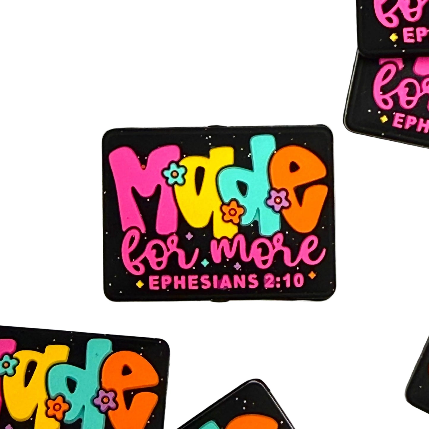 Made For More Ephesians 2:10 Silicone Focal Beads