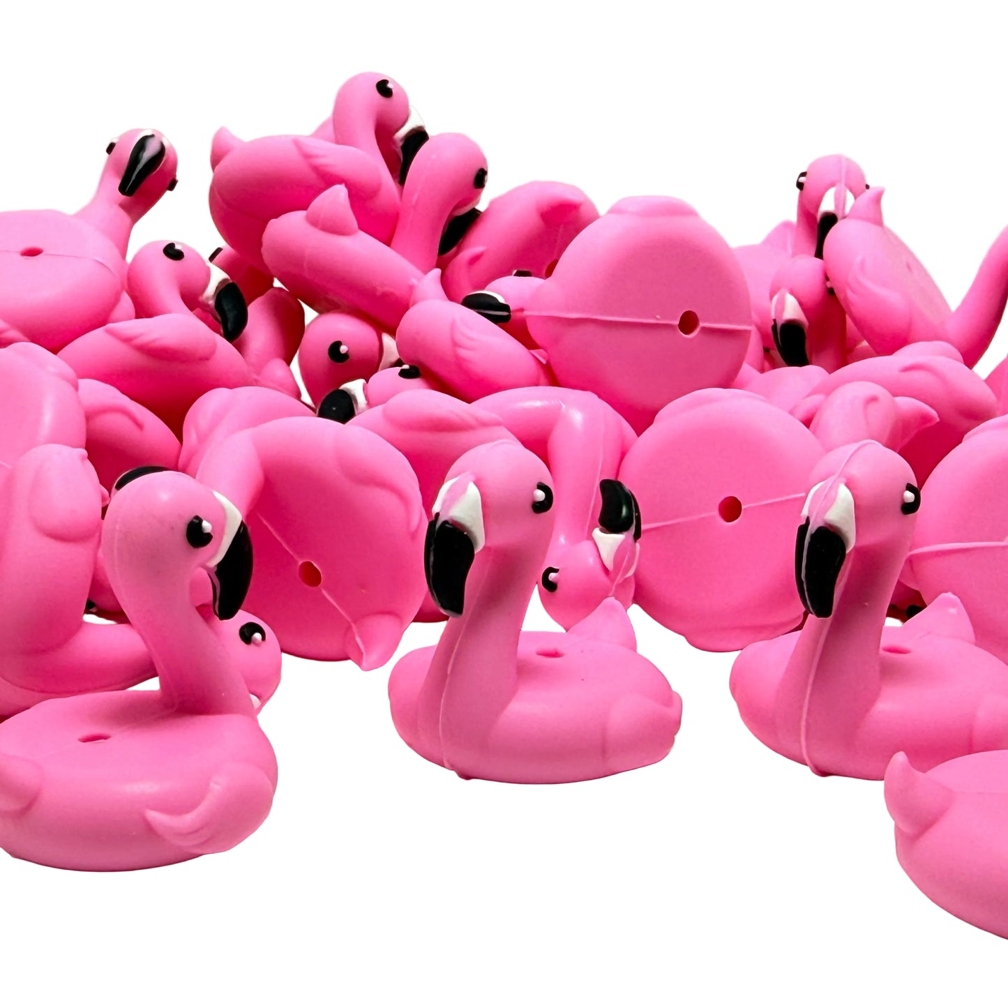 Flocking Fabulous 2.0 3D Silicone Focal Beads