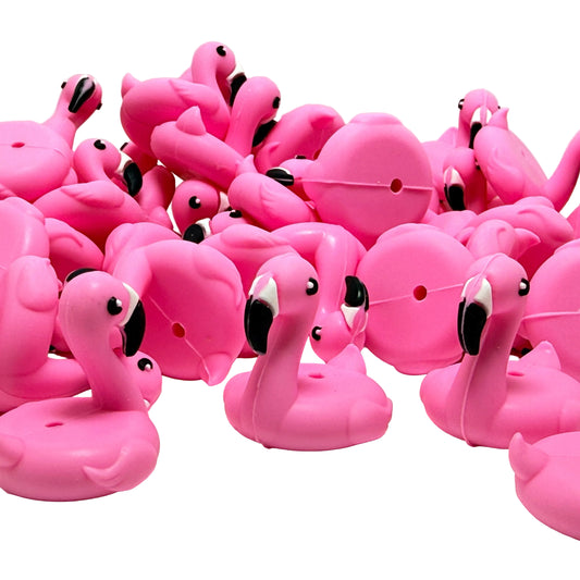 Flocking Fabulous 2.0 3D Silicone Focal Beads