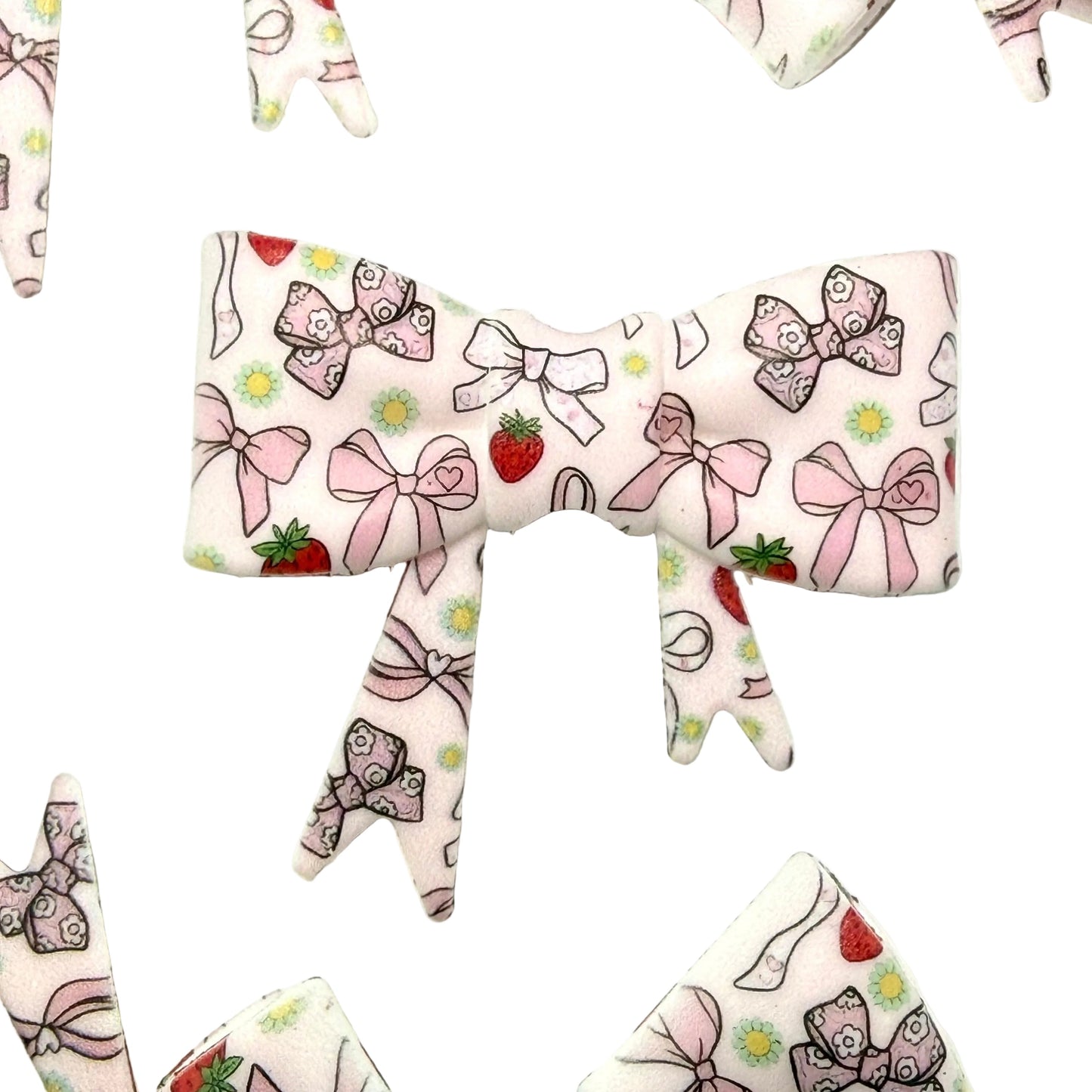 Too Many Bows? Never 3D Silicone Beads or Toppers