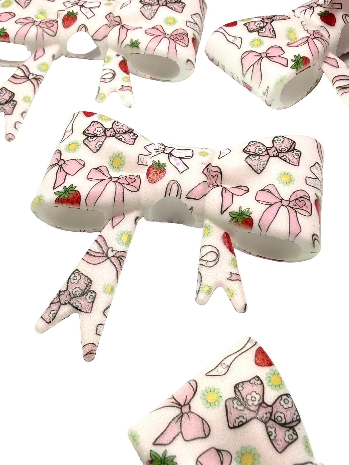 Too Many Bows? Never 3D Silicone Beads or Toppers
