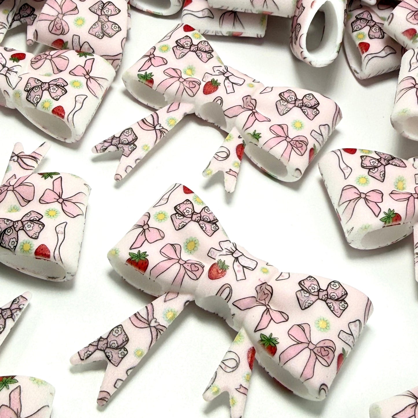 Too Many Bows? Never 3D Silicone Beads or Toppers