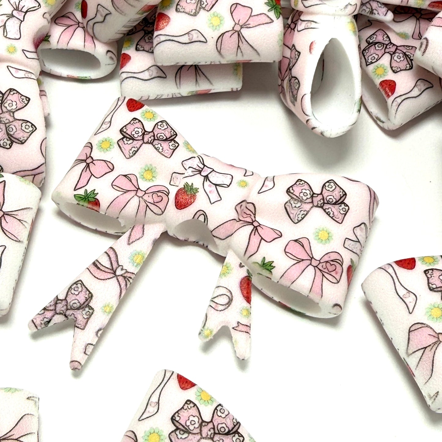 Too Many Bows? Never 3D Silicone Beads or Toppers