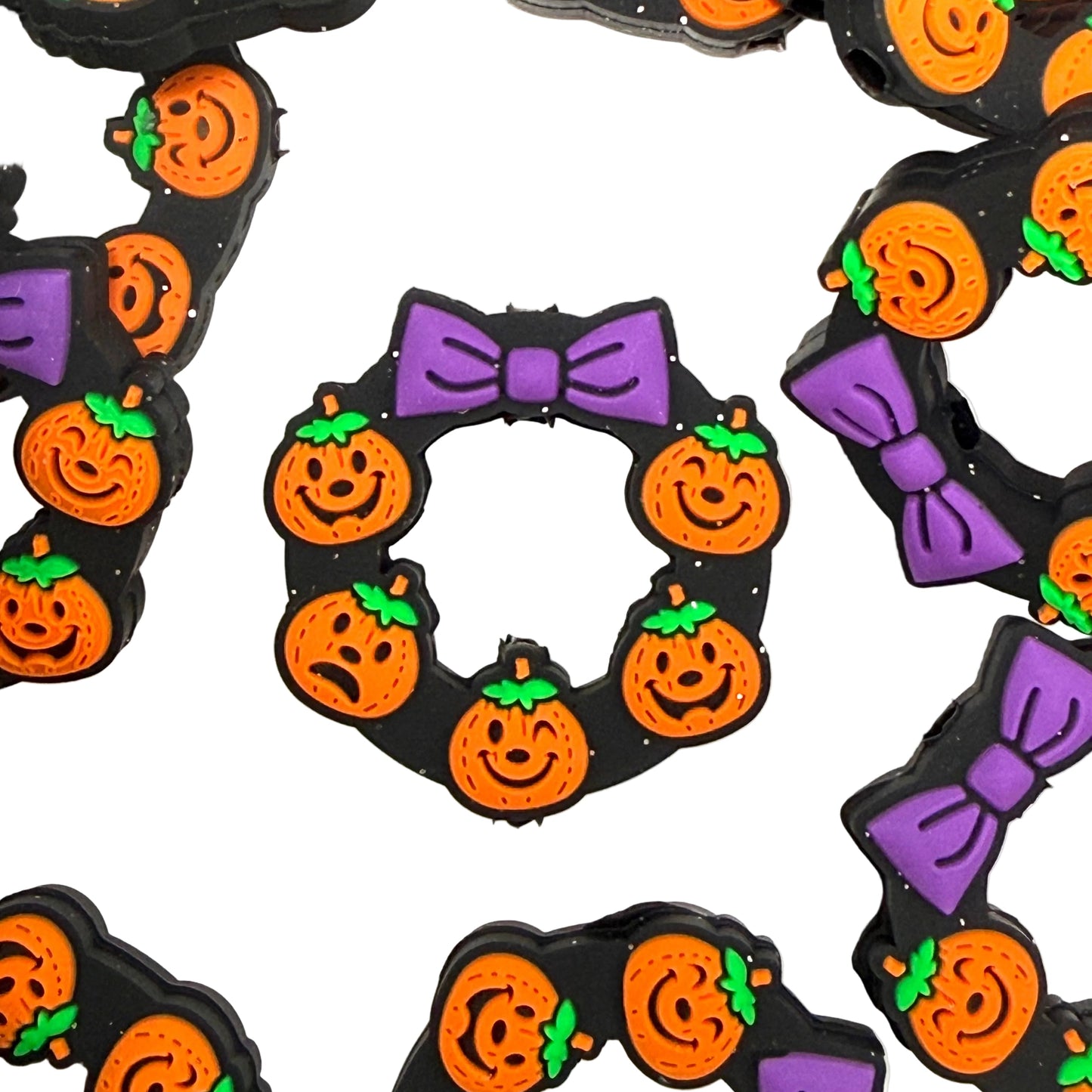 Pumpkin mode: ON Silicone Focal Beads